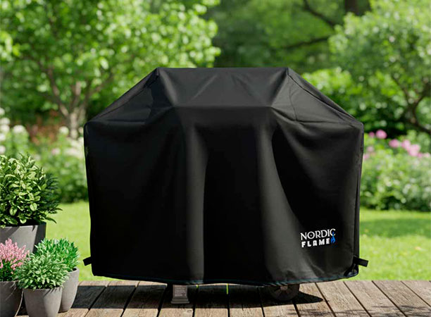 Housse Premium Nordic Flame Bbq gaz 115 cm Ambiance