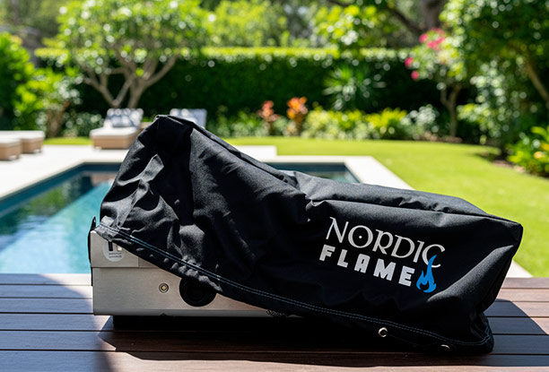 Housse Premium pour plancha à poser 65 Nordic Flame - Lifestyle