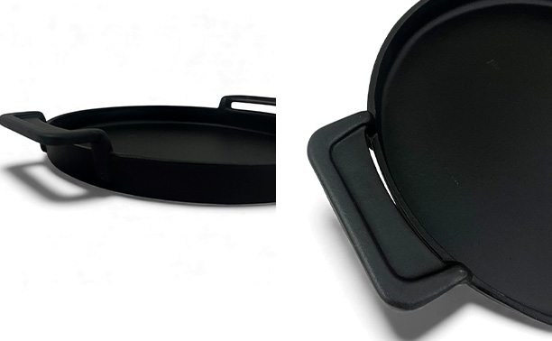 Zoom plancha en fonte ronde 30 cm Nordic Flame