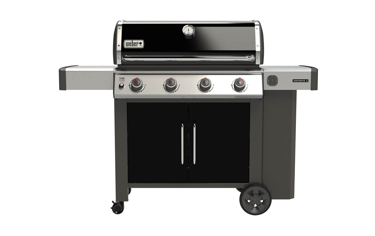 genesis II E415 noir GBS Weber