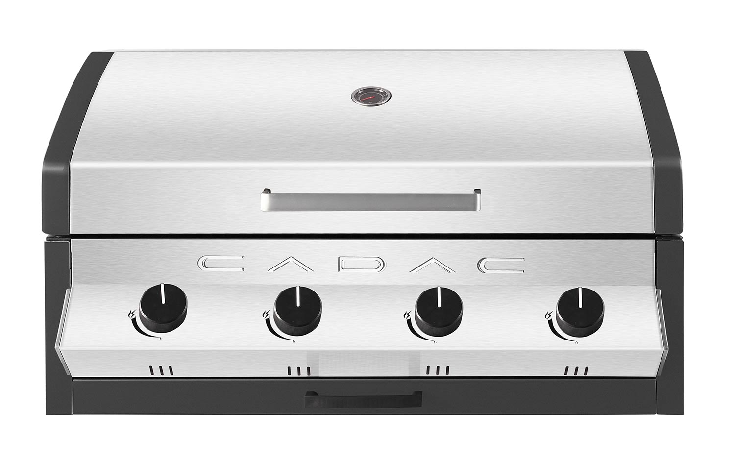 barbecue Meridian inox 4 brûleurs face