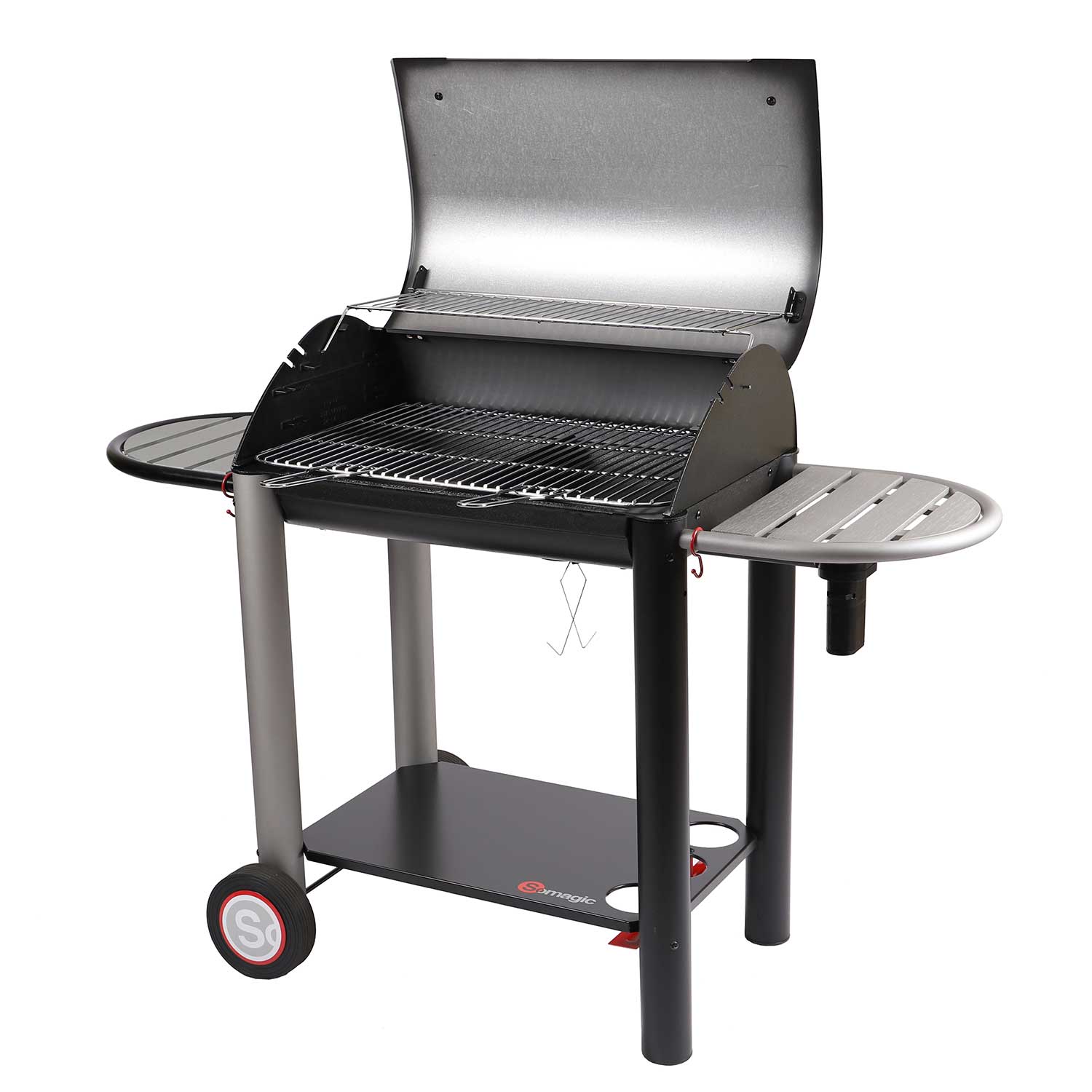 Barbecue Vulcano 3000 à charbon SoMagic Barbecue Charbon Fonte Sévilla | SOMAGIC