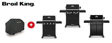 Produits éligibles : barbecue gaz Crown Broil King