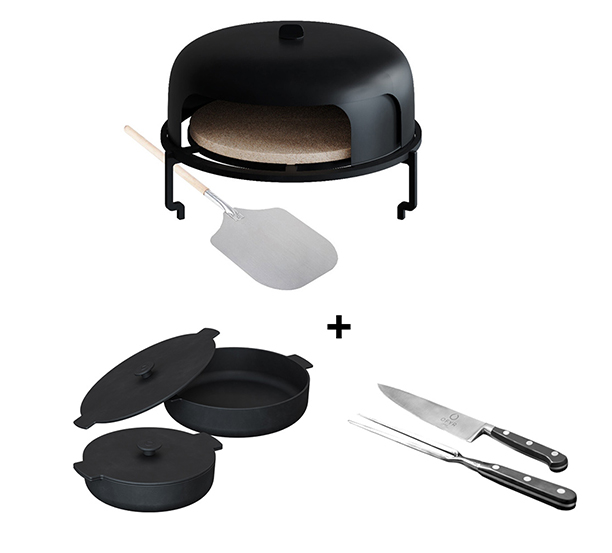 set d'accessoires pizza EXPERT pour brasero Ofyr