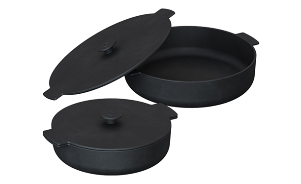 Set de casseroles en fonte Ofyr 21 et 26 cm