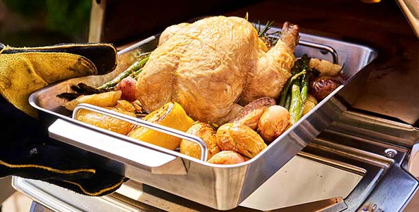 Cuisson poulet rôti Medium Ooni