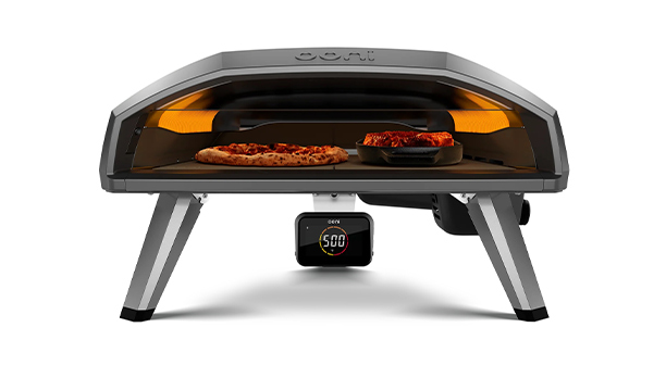 Visualisation des 2 brûleurs du four à pizza Ooni Koda 2 Pro