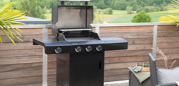 barbecue gaz Heat-C 335 Outdoorchef sur un balcon