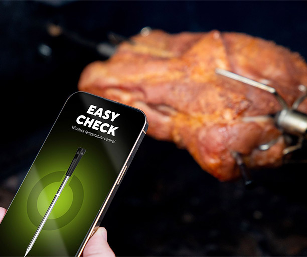 Application du thermomètre barbecue Easy Check Dual Bluetooth