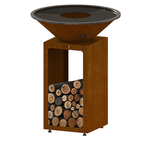 Oyat brasero B.B.O 68 en corten