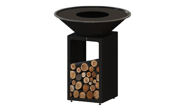 Brasero plancha B.B.O 88 noir Oyat