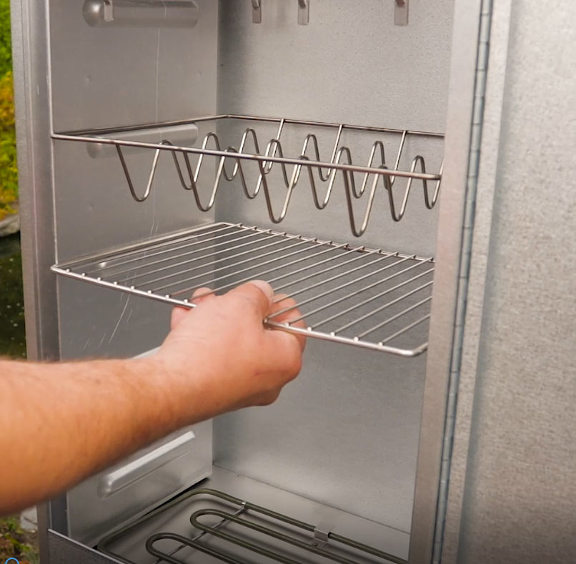 Fumoir inox pour le barbecue Haba