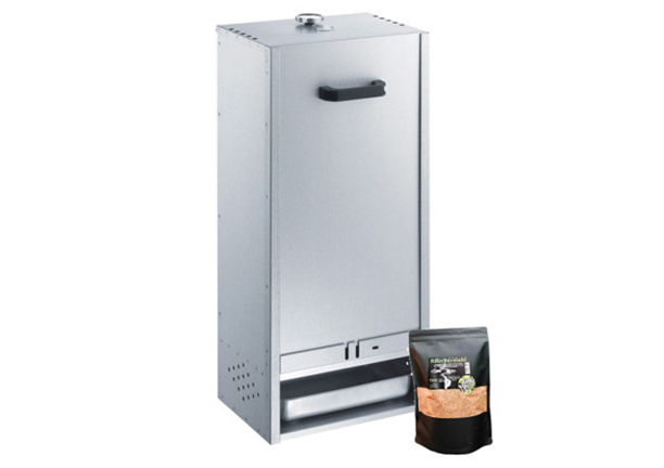 Fumoir en acier aluminé 85 cm Peetz