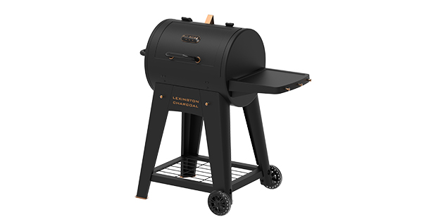 Fonctionnalités du barbecue Pit Boss Lexington Charcoal Onyx
