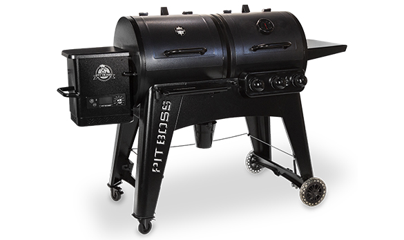 Barbecue Navigator 1230 Pit Boss combiné gaz et pellet