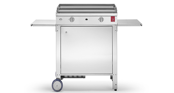 Couvercle de protection en inox 304 pour Plancha Planet Chef 55