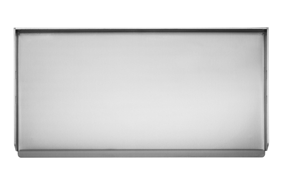 Surface de cuisson lisse pour la Plancha inox Oasi 80 Fdual Planet