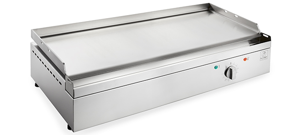 Plancha électrique Chef 80 Planet en inox lisse