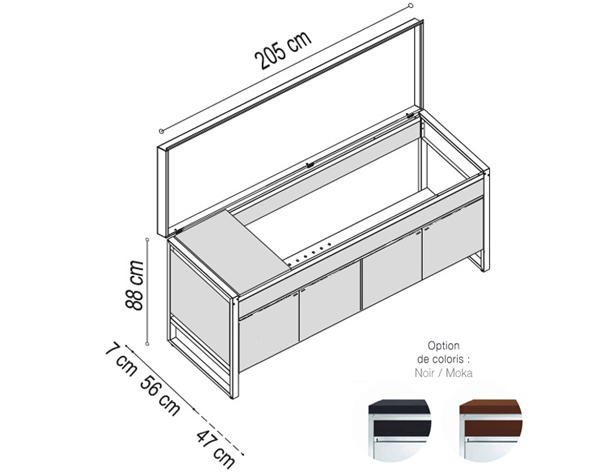 Nettoyage de l'inox sur une plancha Planet