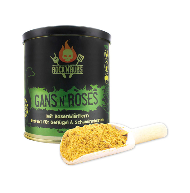 Pot de rubs Gans N' Roses Rock'n'Rubs