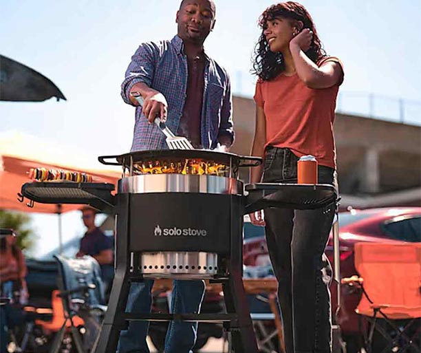 Stand et grille de cuisson pour brasero Bonfire 2.0 Solo Stove