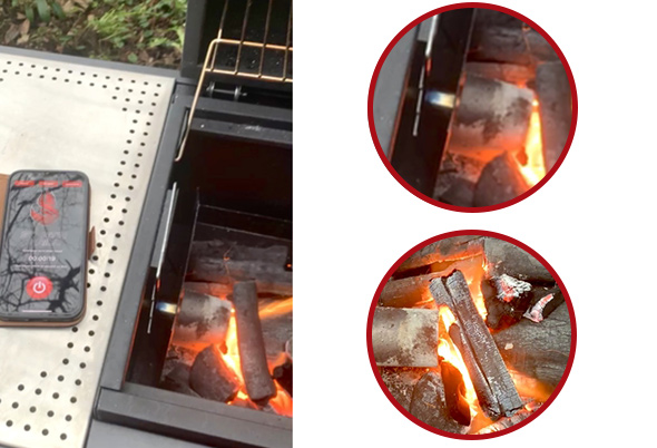 Allumage du charbon en 90 secondes sur le barbecue SNG One 2.0 de Start'N'Grill