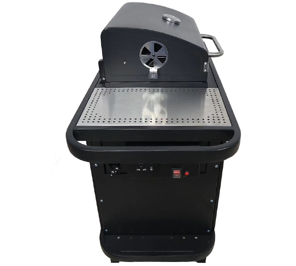Vue de côté du barbecue SNG One 2.0 Start'N'Grill
