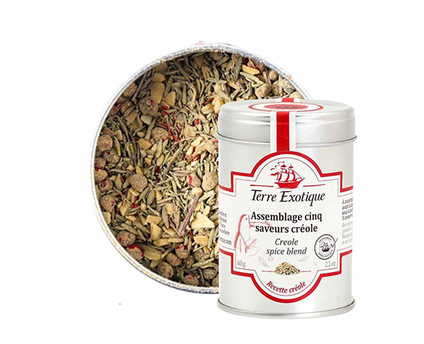 Mélange de 5 saveurs créoles Terre Exotique