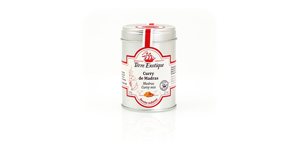 Pot de curry de Madras Terre Exotique 60 g