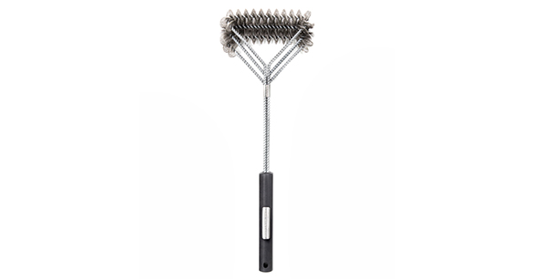 Double brosse en T The Bastard pour barbecue