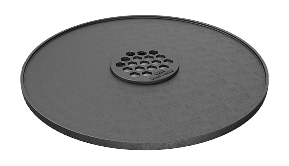 plancha Phantom ronde pour barbecue The Bastard Large