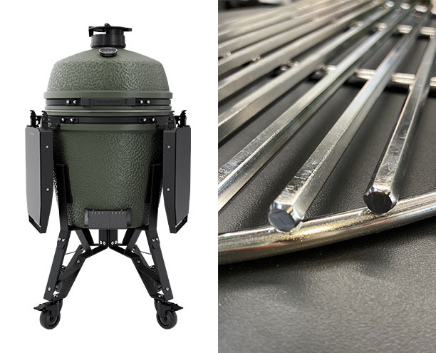 Barbecue kamado PRO Large Complete coloris Alpine Green