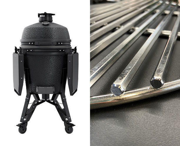 Barbecue kamado Pro Large Complete coloris graphite