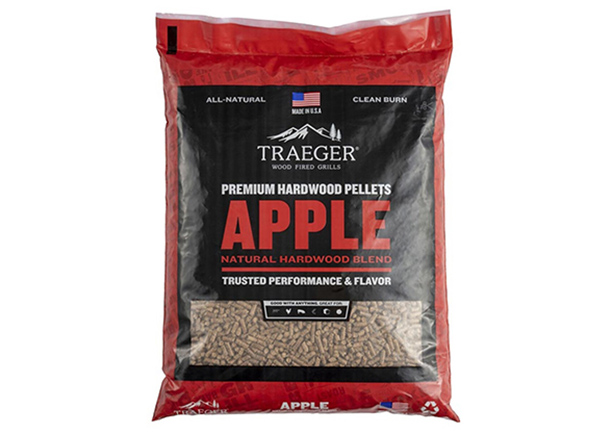 Pellets barbecue Traeger Apple pommier