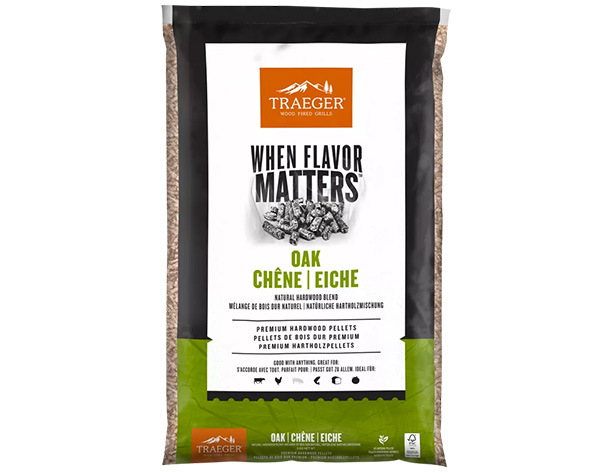 pellets bois de chêne FSC 9 kg