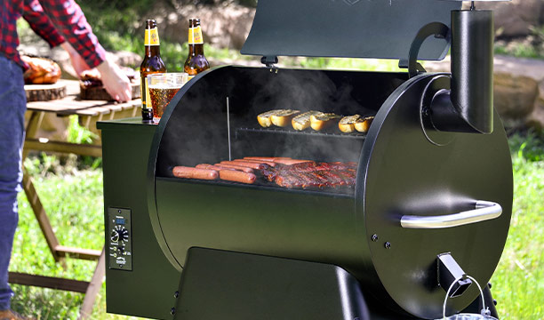 Surface de cuisson du Traeger Pro 22