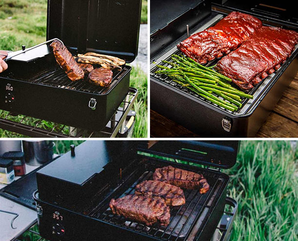 Barbecue à pellets Traeger Ranger ambiance outdoor