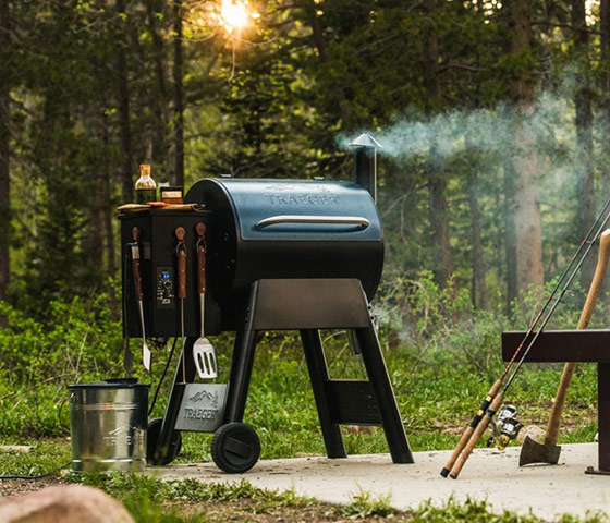 Plusieurs fonctions disponibles pour le barbecue à pellets Pro 22 - Traeger