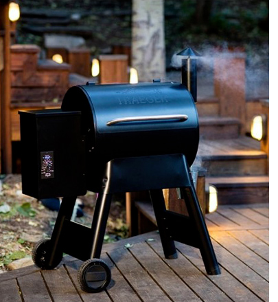 Barbecue pellet Traeger PRO 22 en situation