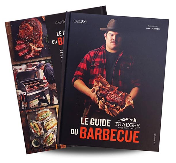 Livre de recettes Traeger pensé par le chef Carlos