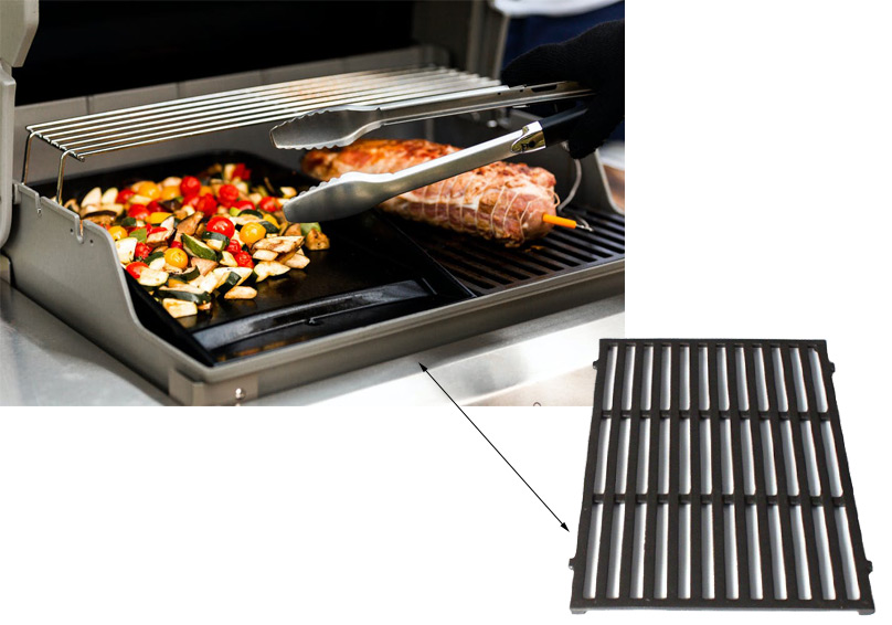 grille de cuisson en fonte pour Spirit 300 Weber