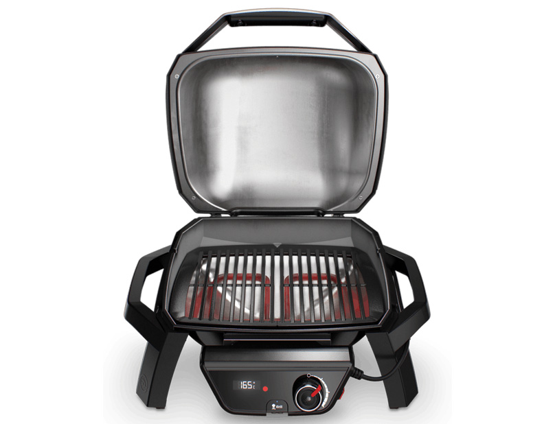 grille de cuisson en fonte émaillée pour barbecue électrique Pulse 1000 Weber