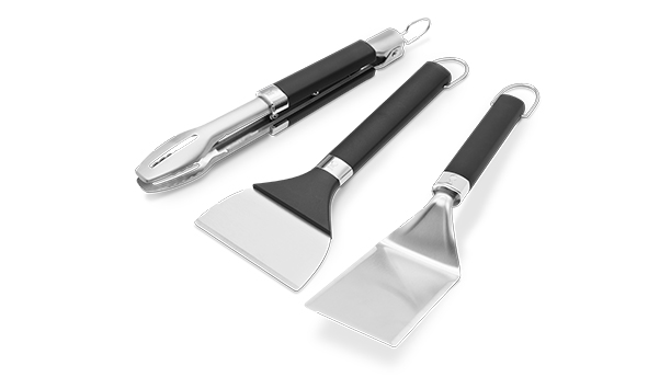 Kit 3 ustensiles en inox pour plancha - Napoleon