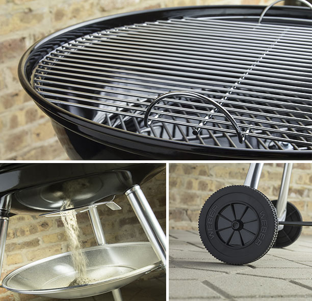 Zooms sur le barbecue Weber Compact 47 cm