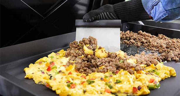 Spatule hachoir Weber