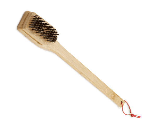 Grande brosse de nettoyage pour grille de barbecue en bambou 46 cm - Weber