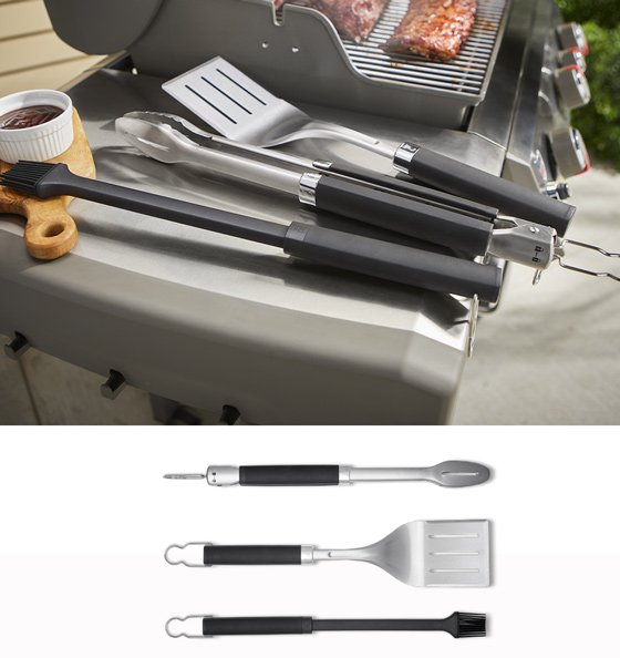 Ensemble de 3 accessoires de barbecue Precision