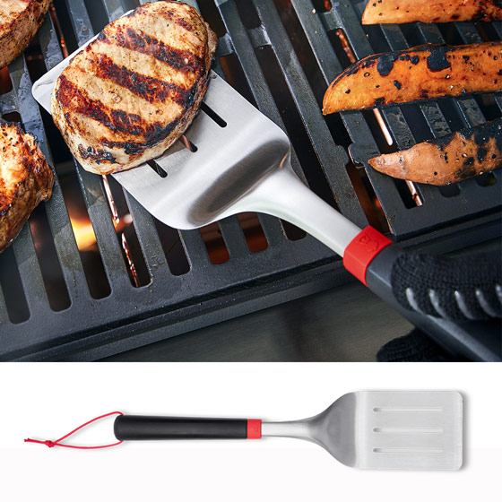 Spatule en Inox Weber pour Barbecue Ambiance