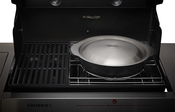 Wok compatible avec le système Crafted Weber