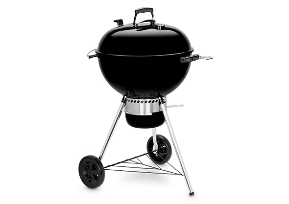 Vue du barbecue Weber Master-Touch E-5750 GBS noir - couvercle fermé